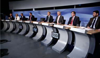debate των 9 υποψηφίων για την ηγεσία της Κεντροαριστεράς